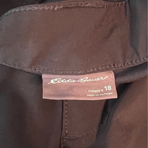 Eddie Bauer Horizon Black Skort Size 18 - Picture 4 of 5